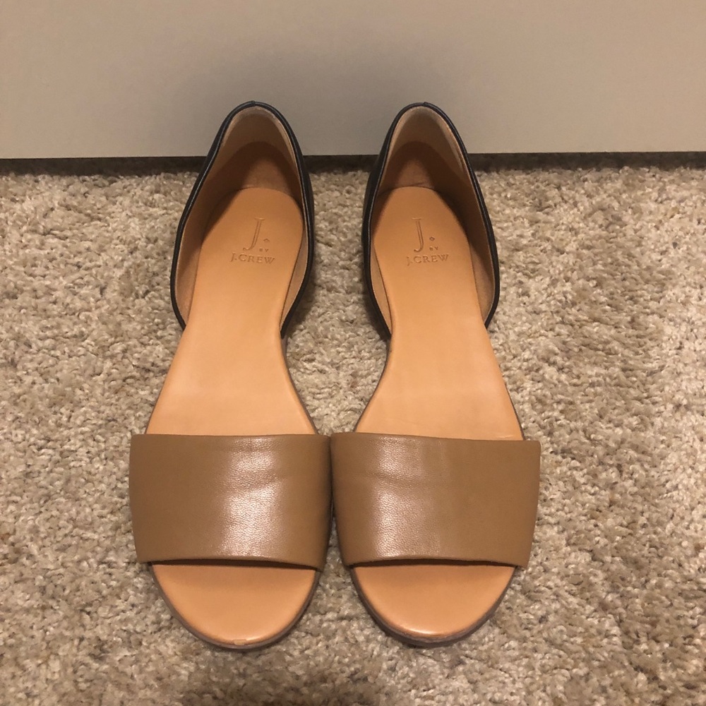 Two tone JCrew Sandals